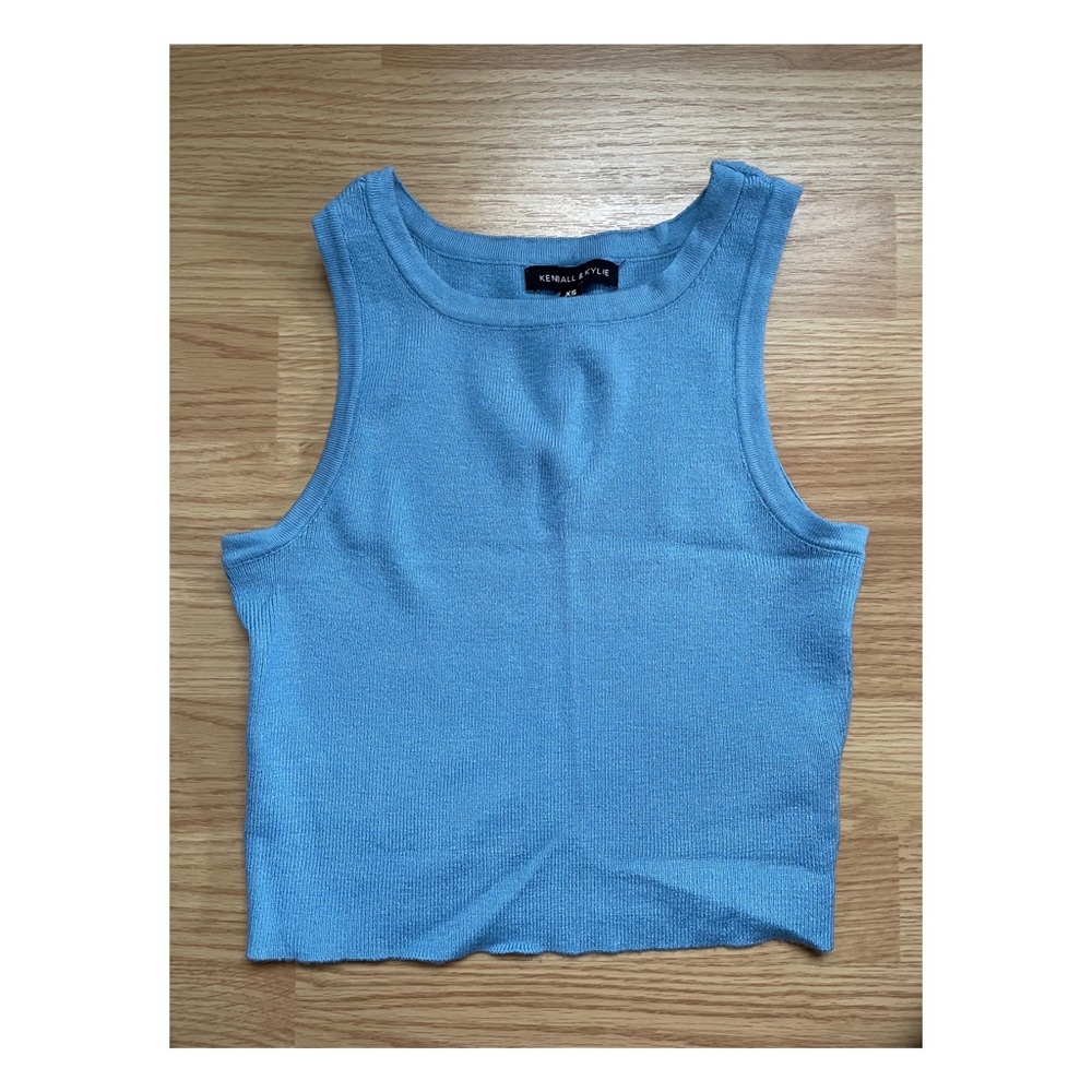 Kendall & Kylie Ribbed Knit Crop Top Pacsun